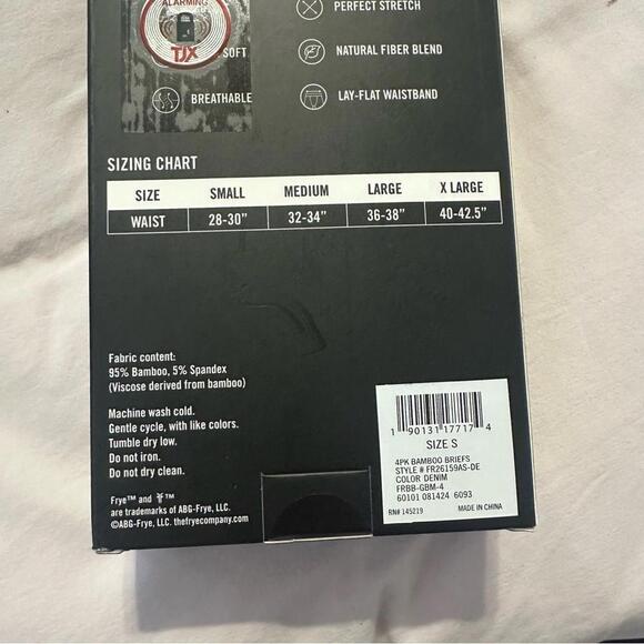 Frye Men’s Modal Blend Boxer Briefs - Picture 2 of 2